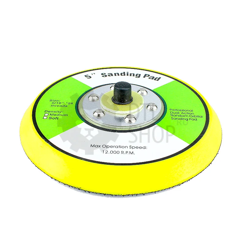 SGCB DA Polisher Plate 5'' Подложка для эксцентриковой пневмо-машинки 125 мм, M6