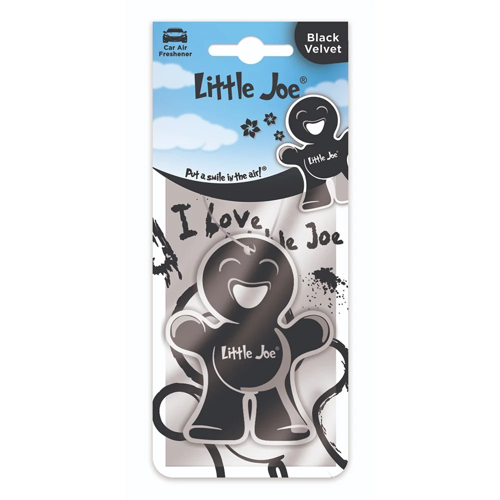 Little Joe Paper Black Velvet - Подвесной ароматизатор "Черный бархат"