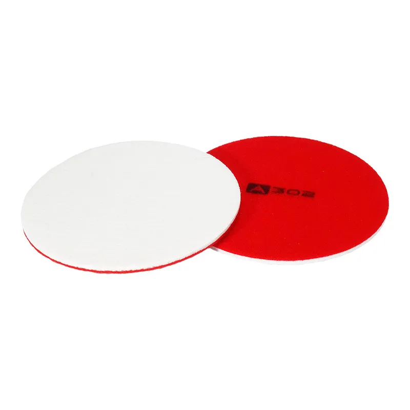 A302 Felt Polishing Pad - Круг из поливискозы для полировки стекла, металла, камня, акрила, белый, 150 мм - 1