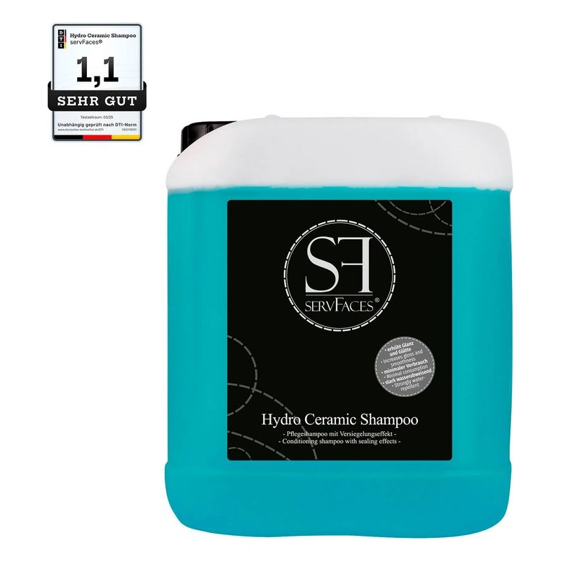 servFaces Hydro Ceramic Shampoo - Ручной шампунь с защитным эффектом, 5 л - 1