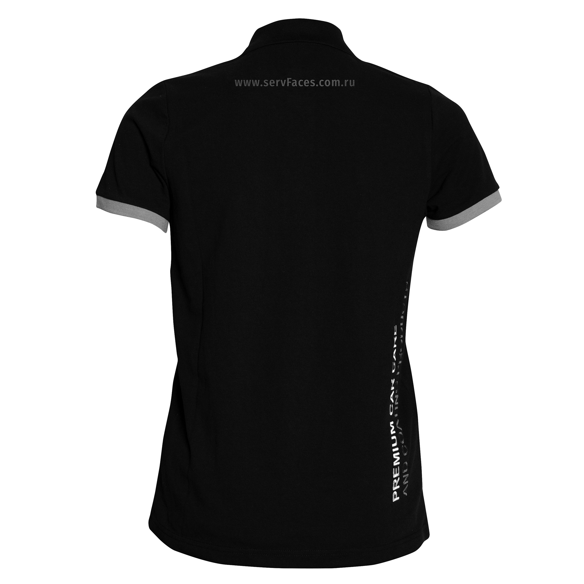 servFaces Polo Shirt - Футболка-поло с трафаретной печатью, черный, размер S - 4