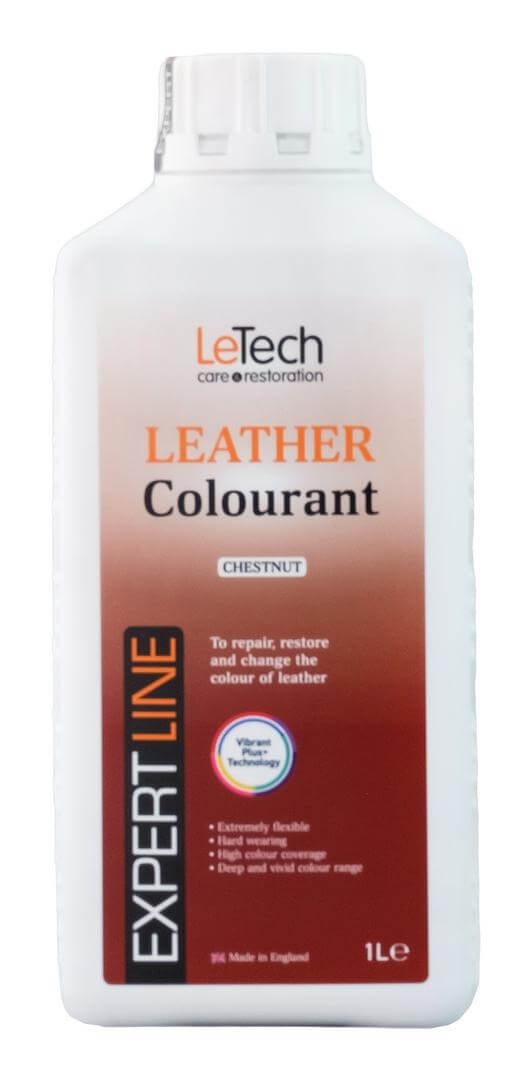 LeTech Leather Colourant Chestnut - краска для кожи, каштановый, 200 мл - 2