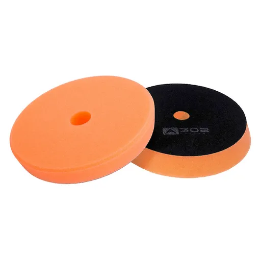 A302 Trapez Pad - Полутвердый полировальный круг DA, оранжевый, 160 мм - 1