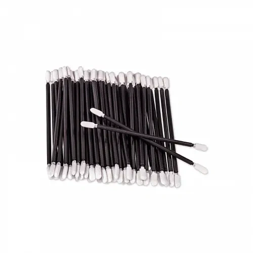 Shine Systems Swab Microfiber Dual - микрофибровая палочка двусторонняя для детейлинга, 100шт. - 1