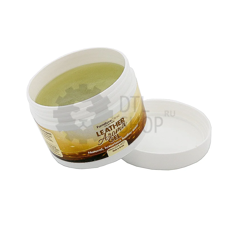 LeTech Leather Aroma Gel - Гелевый ароматизатор с запахом элитной кожи, 150 мл - 2
