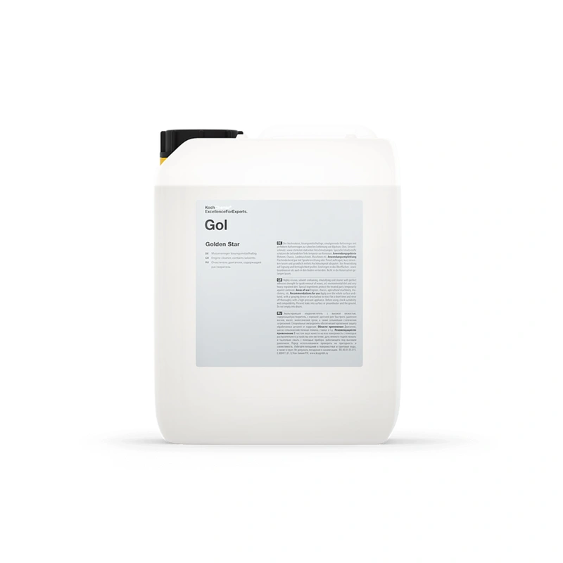 Koch Chemie Golden Star NTA-free - Состав для мойки двигателя (подкапотного пространства) без NTA*, 5 л - 1