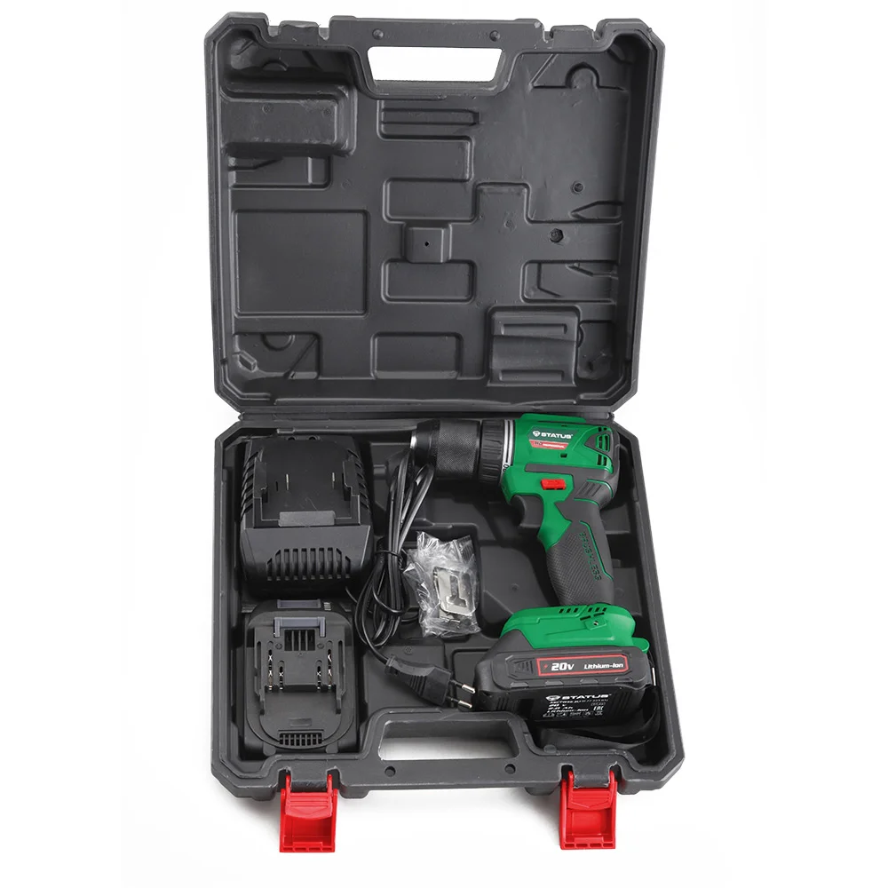 STATUS UniOne CBL 20-2Li - Бесщеточная дрель-шуруповерт, 20 В, 2х2 Ач - 3