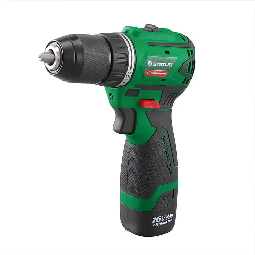 STATUS CBL 16-2Li - Бесщеточная дрель-шуруповерт, 16 В, 2х2 Ач - 1