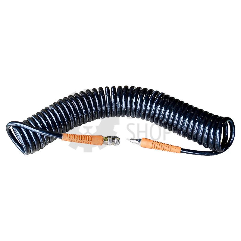 WiederKraft Шланг пневматический полиуретановый с фитингами БРС