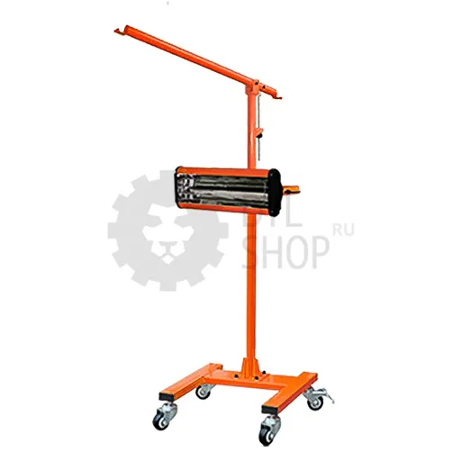 WiederKraft Однокассетная мобильная ИК сушка на односекционной стойке - 1