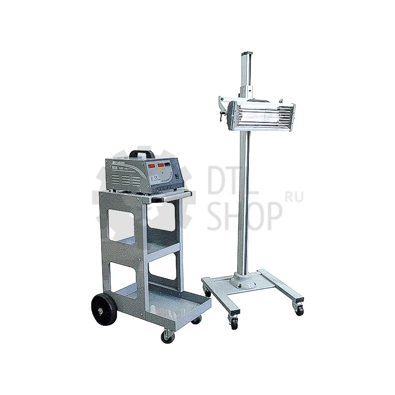 WiederKraft Однокассетная мобильная ультрафиолетовая сушка с возможностью регулировки времени прогрева