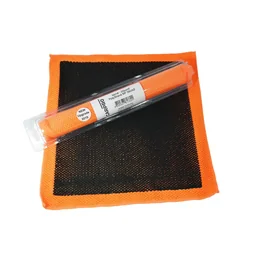 Shine Systems !!Suede Салфетка для нанесения составов серая 40х40 см