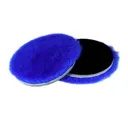 A302 Blue Aggressive Merino Lambswool - Агрессивный меховой полировальник (ворс 23 мм), синий, 155 мм