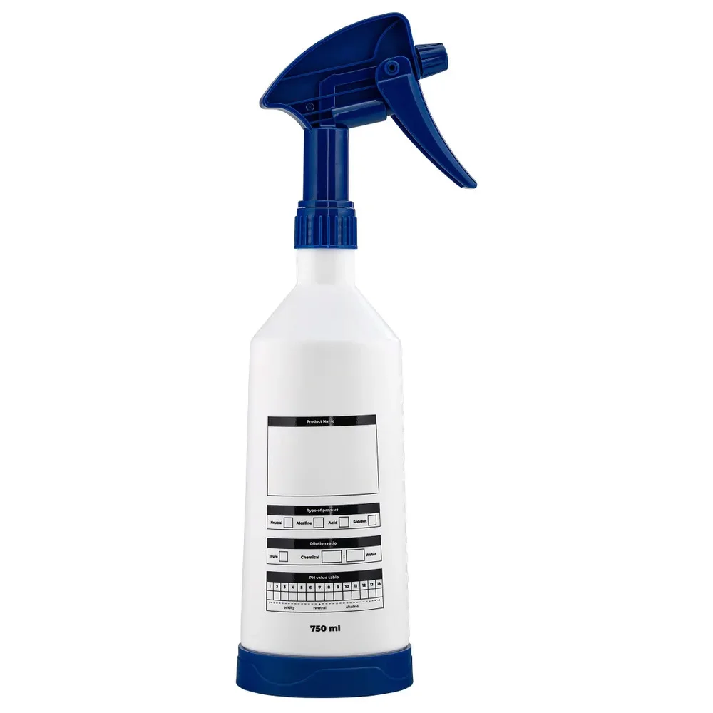 Leraton Бутылка с распылителем, синяя, pH 3-8, 750 мл - 2