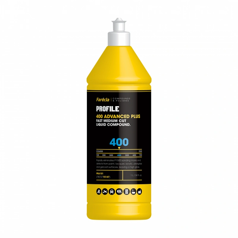 Farecla Profiline Advanced Plus 400 Liquid Compound - полировальная паста, 1 л - 1