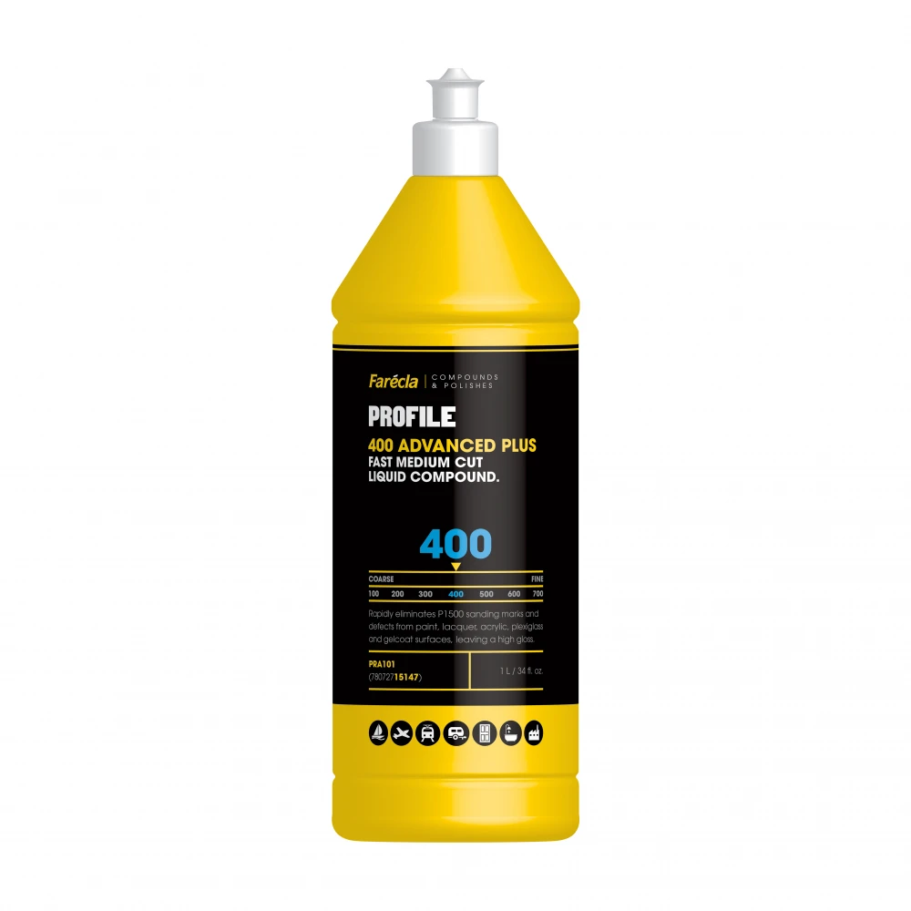Farecla Profiline Advanced Plus 400 Liquid Compound - полировальная паста, 1 л
