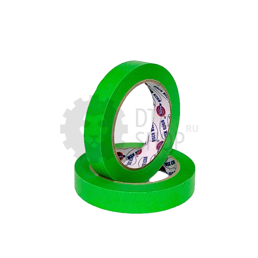 EUROCEL Маскирующая лента 19 мм, зелёная