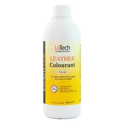 LeTech Leather Colourant Yellow - краска для кожи, желтый, 500 мл