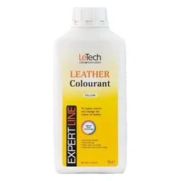 LeTech Leather Colourant Yellow - краска для кожи, желтый, 1 л