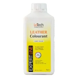 LeTech Leather Colourant Lemon Yellow - краска для кожи, лемонно-желтый, 1 л