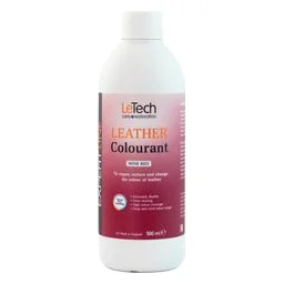 LeTech Leather Colourant Wine Red - краска для кожи, красное вино, 500 мл