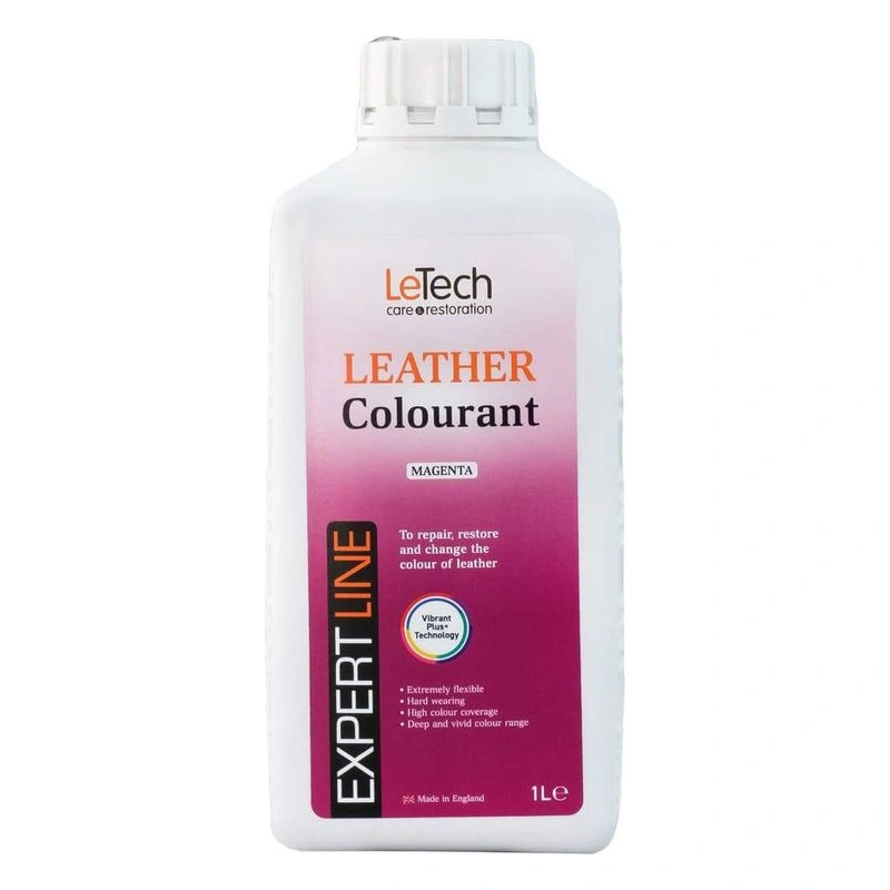 LeTech Leather Colourant Magenta - краска для кожи, пурпурный, 1 л - 1