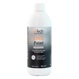 LeTech Leather Edge Paint Carbon Black - краска для уреза кожи, угольно-черный, 500 мл