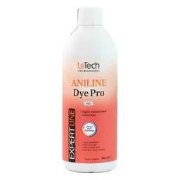 LeTech Leather Aniline Dye Pro Red - проникающая краска для кожи, красный, 500 мл