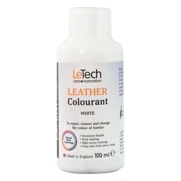 LeTech Leather Colourant White - краска для кожи, белый, 100 мл