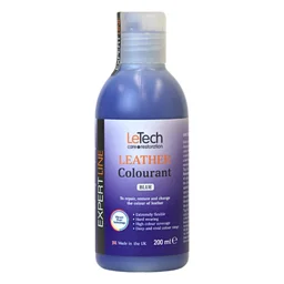 LeTech Leather Colourant Blue - краска для кожи, синий, 200 мл