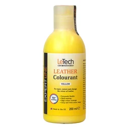 LeTech Leather Colourant Yellow - краска для кожи, желтый, 200 мл