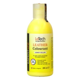 LeTech Leather Colourant Lemon Yellow - краска для кожи, лемонно-желтый, 200 мл