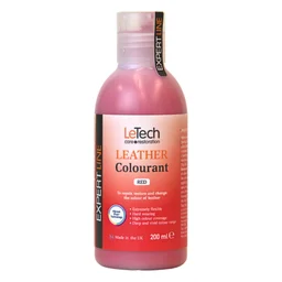 LeTech Leather Colourant Red - краска для кожи, красный, 200 мл