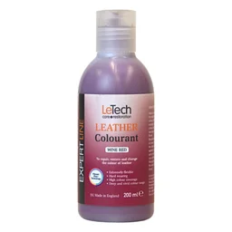 LeTech Leather Colourant Wine Red - краска для кожи, красное вино, 200 мл