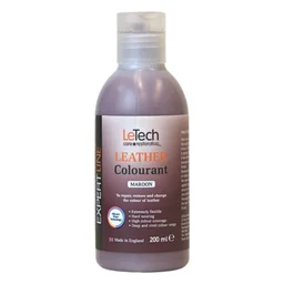 LeTech Leather Colourant Maroon - краска для кожи, темно-бордовый, 200 мл