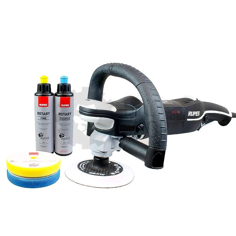 RUPES LH 19Е/STN - Роторная полировальная машинка в полировальном наборе