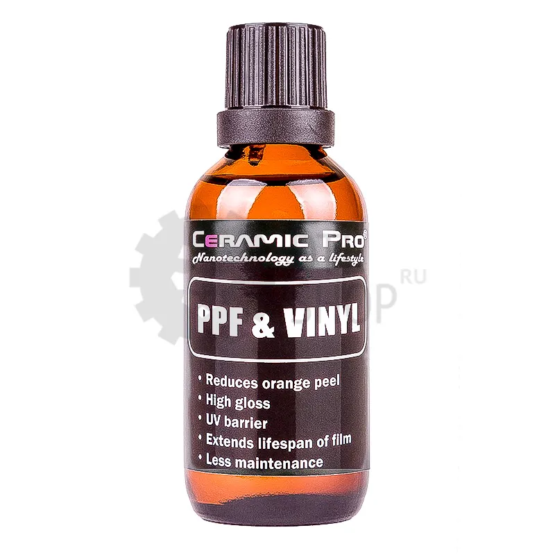 Ceramic Pro PPF&Vinyl Base Coat - защитное покрытие для виниловых и полиуретановых пленок, 50 мл, PPF-VIN0050, C - 1
