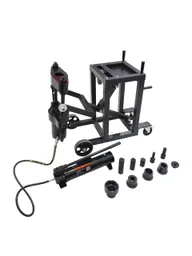 WDK-TKS75M Выпрессовщик шкворней (шкворнедав) гидравлический 75т. С рамой и ручным гидронасосом