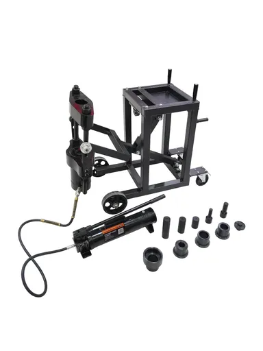 WDK-TKS75M Выпрессовщик шкворней (шкворнедав) гидравлический 75т. С рамой и ручным гидронасосом - 1