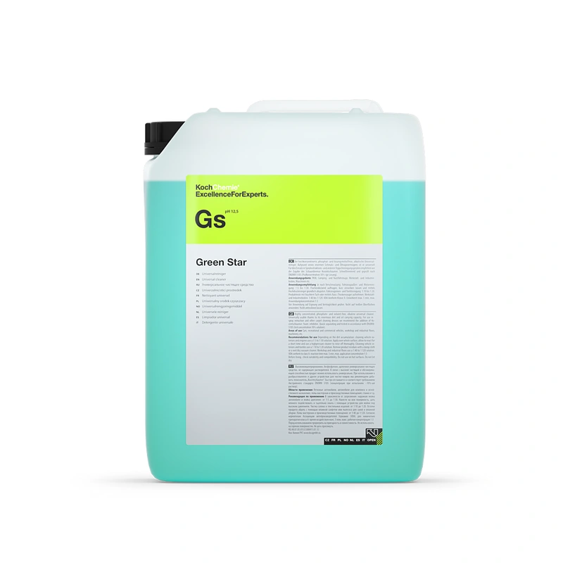 Koch Chemie Green Star NTA-Frei - Универсальное щелочное средство для первичной мойки, 1 л, 11 л - 1