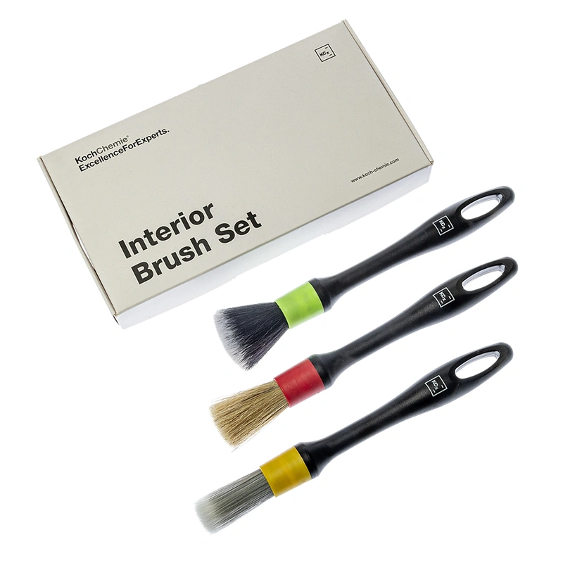 Koch Chemie Interior Brush Set - Набор кистей для очистки салона автомобиля Набор 3 шт. Набор 3 шт. - 1