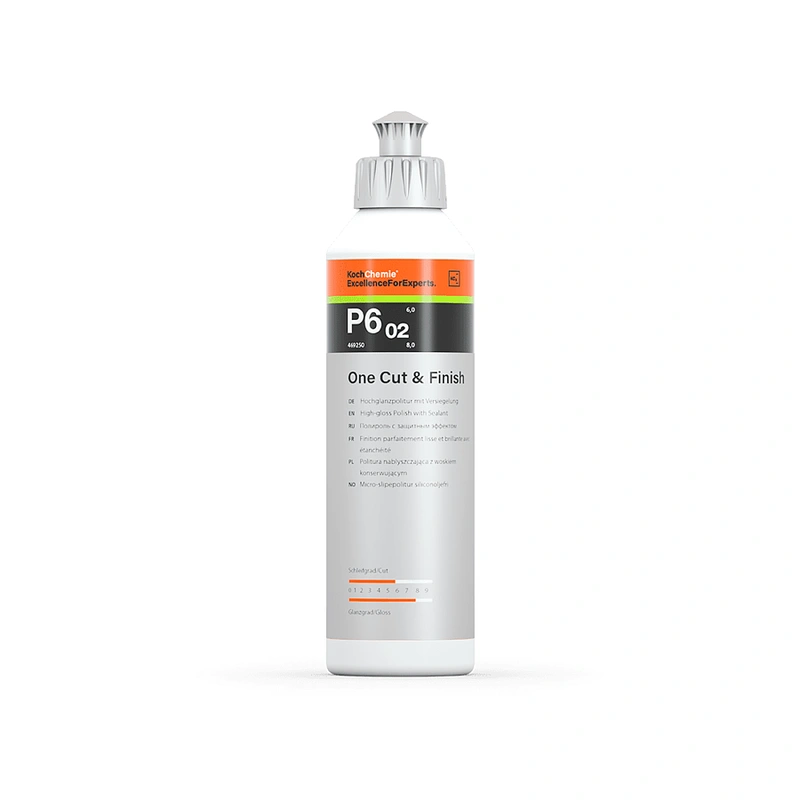 Koch Chemie ONE CUT & FINISH P6.02 - Высокоглянцевая полировальная паста с герметизирующим эффектом, 250 мл - 1