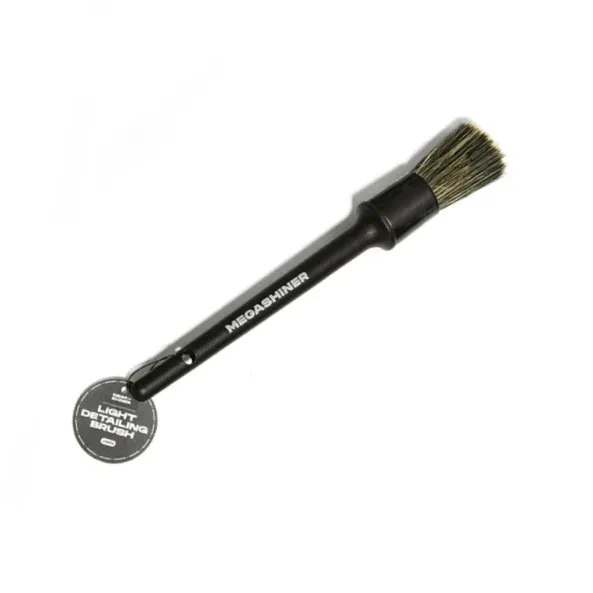 Light Detailing Brush 14 Кисть для детейлинга c натуральным ворcом MegaShiner - 1