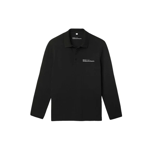 Черное поло с длинным рукавом Koch Chemie, L L - 1