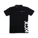 Черное поло с коротким рукавом Koch Chemie,